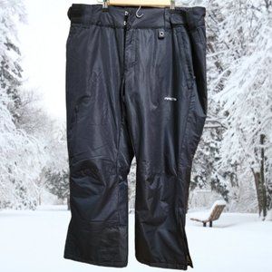 2x Petite Length Arctix Black Women's Snow Pants